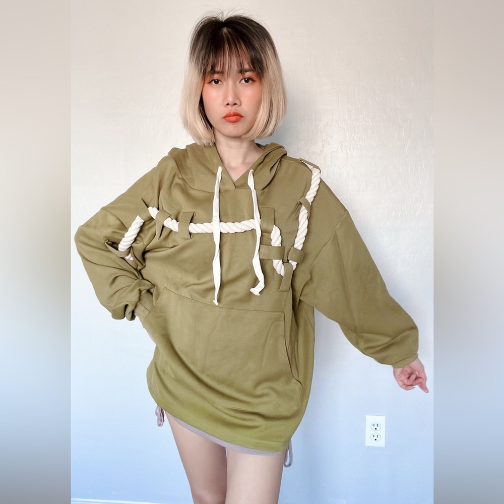 BRAND NEW! Cool green sweater